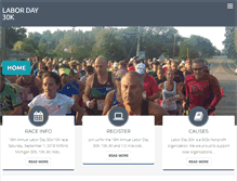 Tablet Screenshot of laborday30k.com